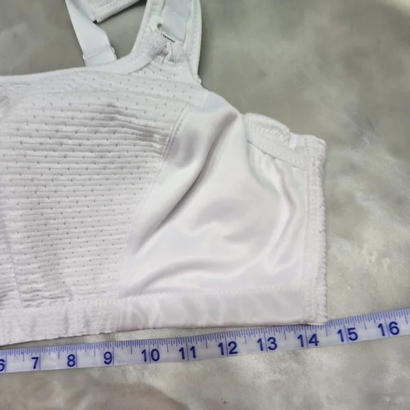 Glamorise Lift White Bra Adjustable Straps Size 38D - Picture 7 of 8